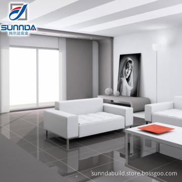 600x600mm pure color full polished porcelain floor tiles